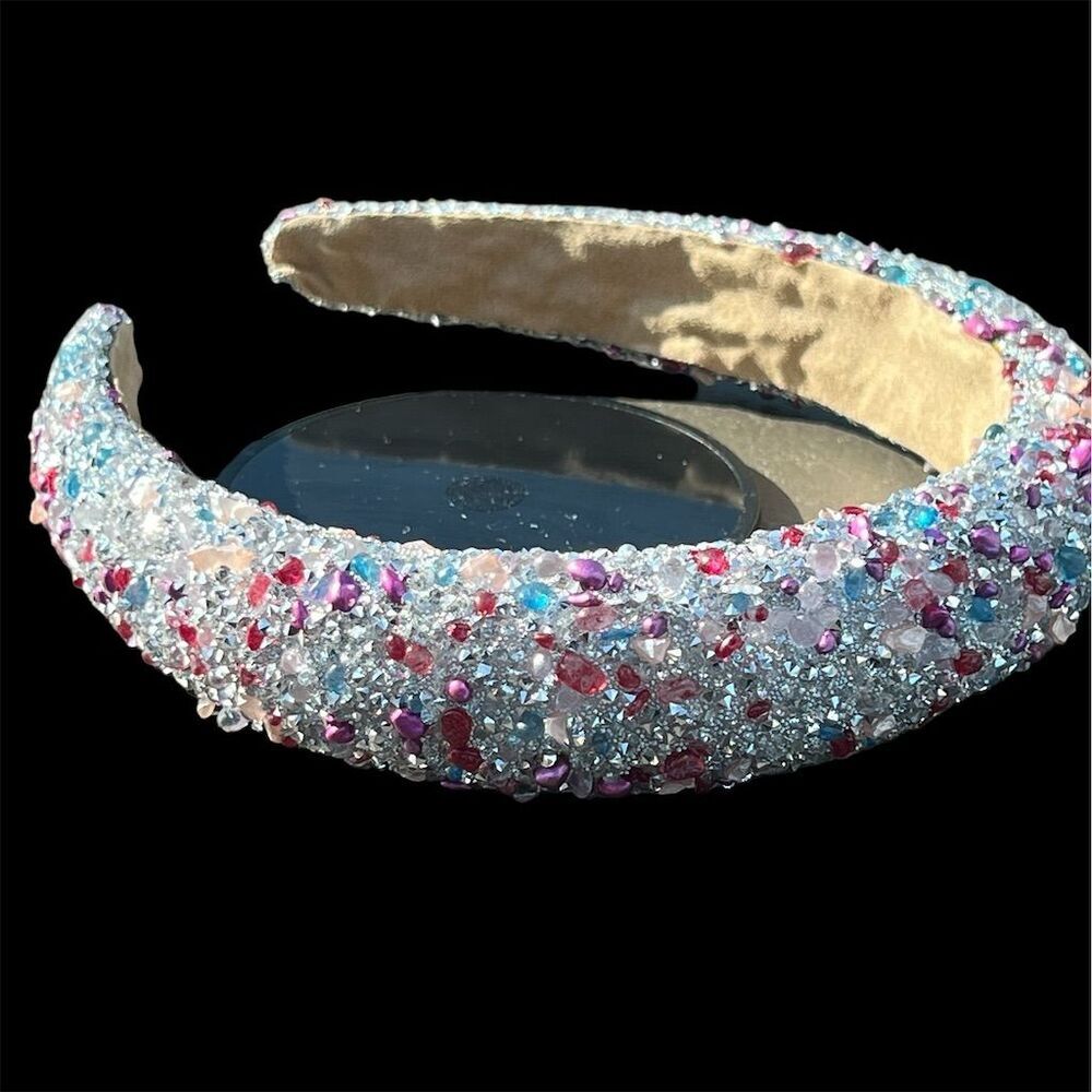 Fashionable Multicolor Rhinestone Decor Headband Hair Accessory for Women​